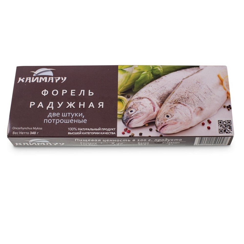 Форель радужная в коробке 340 г.
